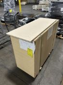 NEW STACK OF 48IN X 18IN PARTICLE BOARD