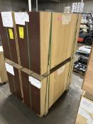 NEW STACKS OF 48IN X 18IN PARTICLE BOARD
