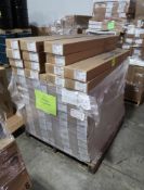 pallet of Kostklip clip-in ticket molding