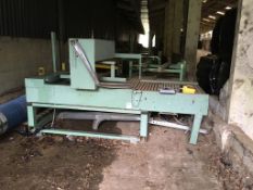Palletiser - Ridder model P300 high level palletiser built in 1997. This machine has input conveyor,