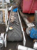 Belt - Chevron Belt Conveyor, 500mm wide x 13 metres long with drive. Body is 330mm deep and it