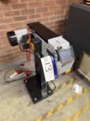 SIP Industrial 4in. Belt Linisher, serial no. 01960, 230V Please read the following important