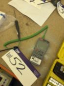 RS Pro 1319A K Type Thermometer, serial no. 180603126, last calibrated 21/07/2025 Please read the