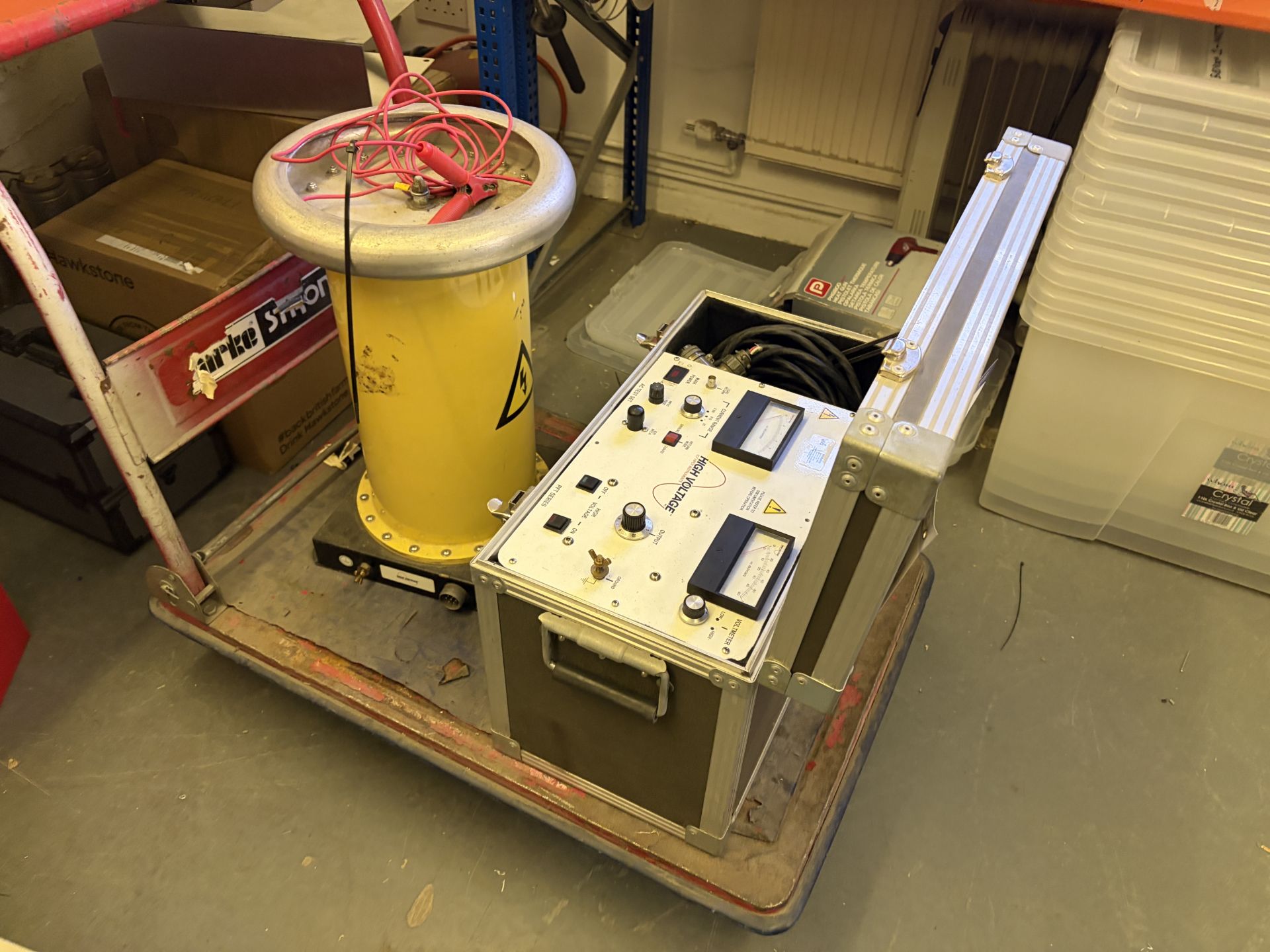 High Voltage AC Power Frequency Test Set, with shorting rod, last ...