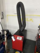 Aeroservice EVO 2.2H Mobile Fume Extraction Unit, serial no. 21-0743-6, year of manufacture 2021,