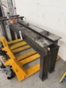 Two RSJ Trestles, approx. 2.1m long Please read the following important notes:- ***Overseas buyers -