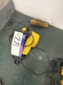 BDH 300 Electric Chain Hoist, 230V Please read the following important notes:- ***Overseas