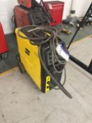 Esab MIG C340 Pro 4WD Welder, serial no. 627-220-2102 Please read the following important