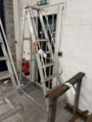 LSI Six Tread Aluminium Warehouse Stepladder Please read the following important notes:- ***Overseas