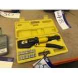 Hydraulic Crimping Tool Kit, with case Please read the following important notes:- ***Overseas