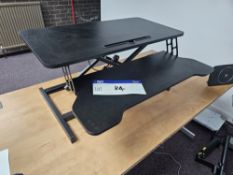 Rise and Fall Desk Topper Please read the following important notes:- ***Overseas buyers - All