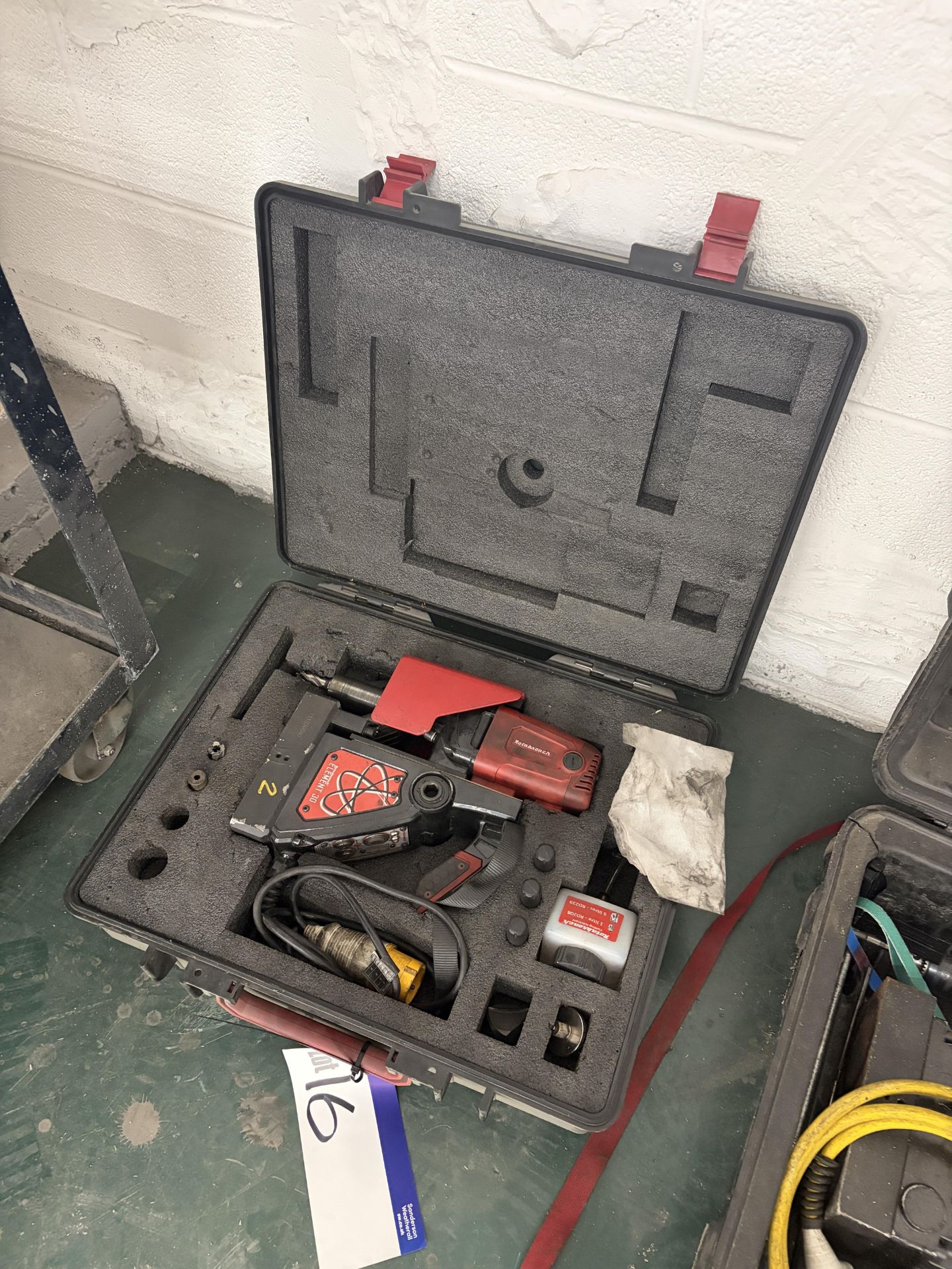 Rotabroach Element 30 Magnetic Drill, 110V Please read the following important notes:- ***Overseas