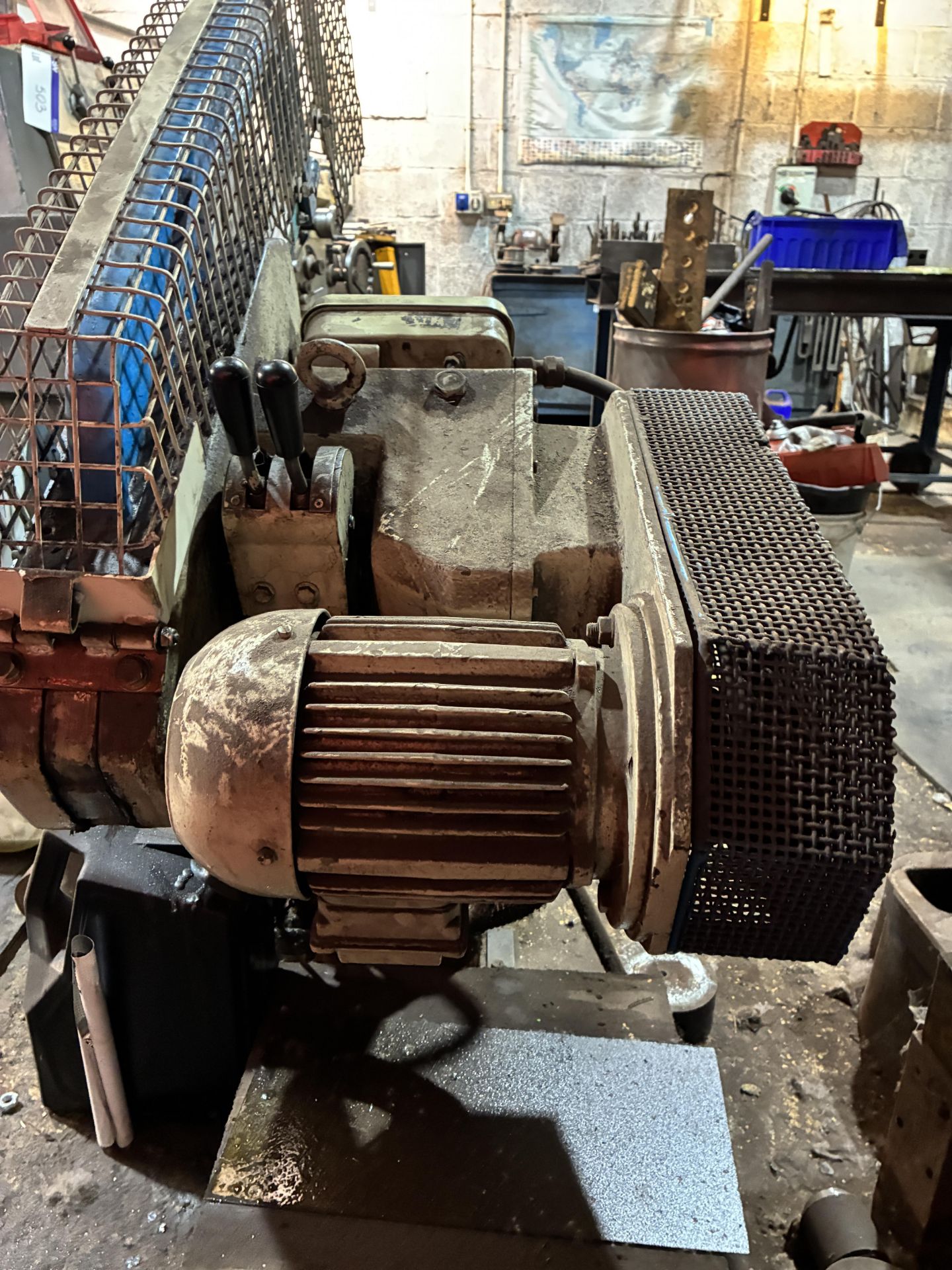 Comesa 230-280-330-420 Range Metal Hack Saw, 3-phase, 415V, 50Hz, with manuals (metalwork - Image 7 of 8