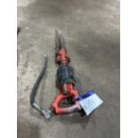 Pneumatic Heavy Duty Breaker, with two attachments (workshop) Please read the following important