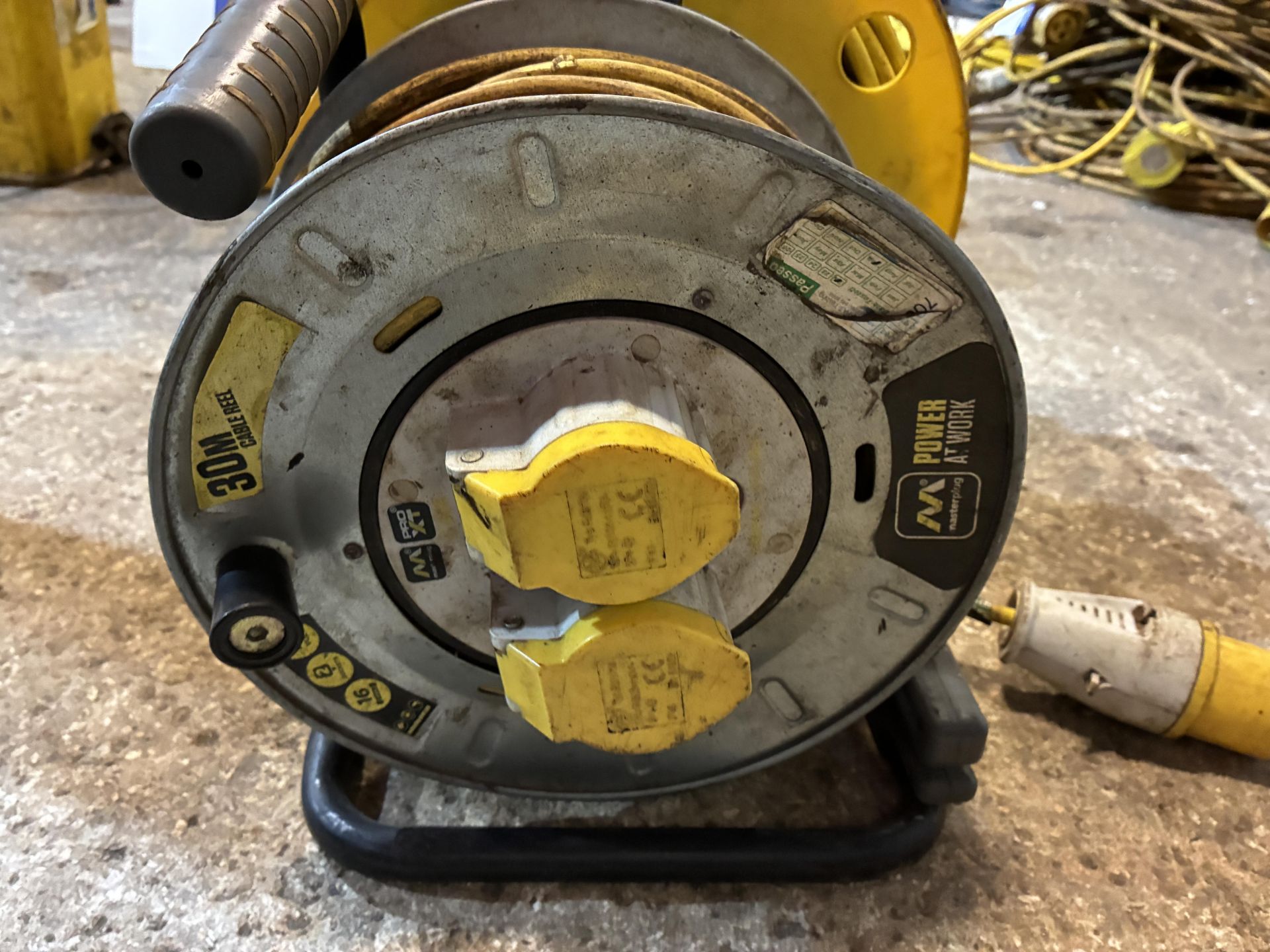 Two 110V Extension Cable Reels (power tool area) Please read the following important notes:- *** - Image 2 of 3