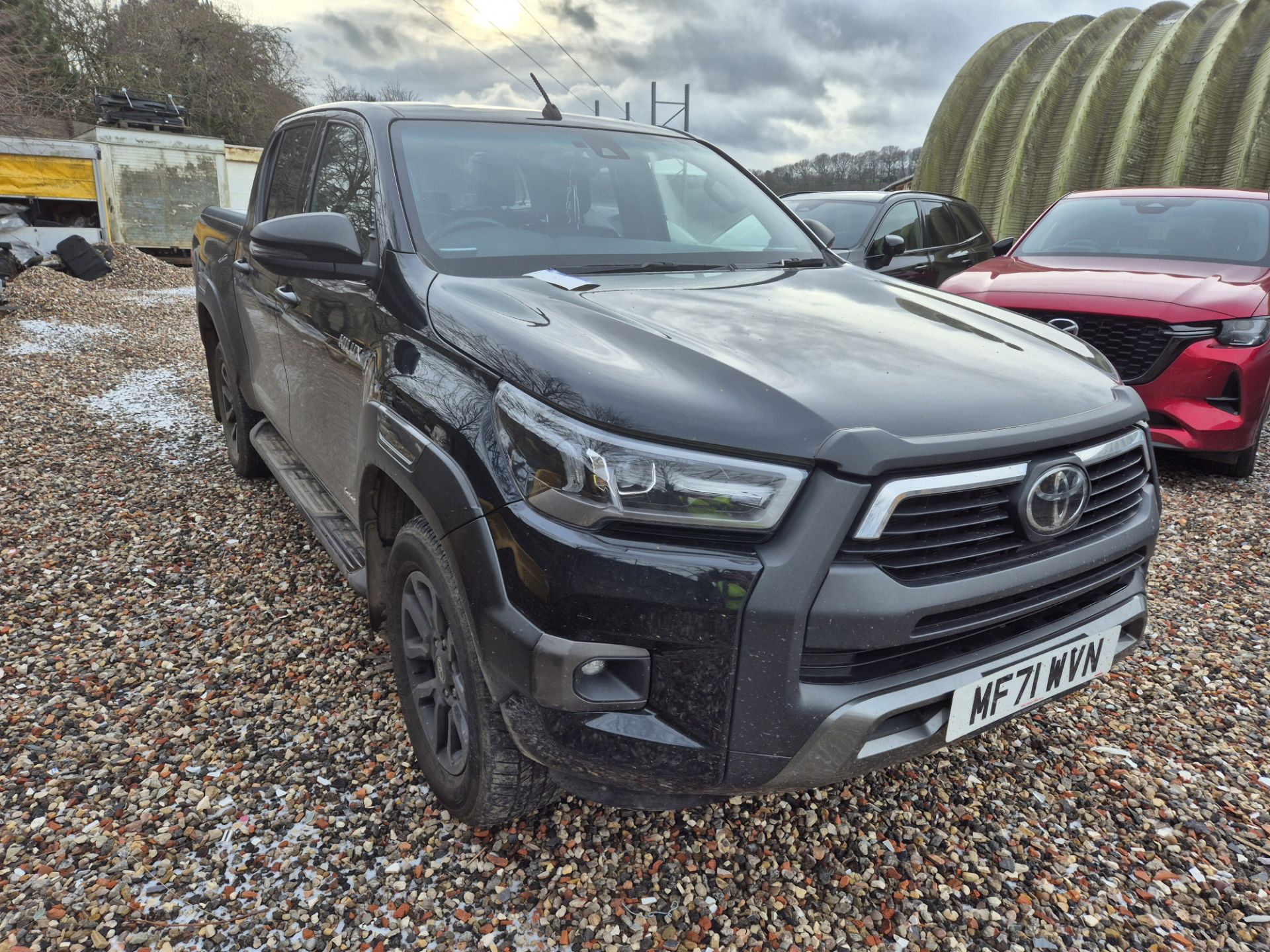 Toyota Hilux Invincible X 2.8 D-4D Auto Double Cab Pick Up, registration no. MF71 WVN, odometer
