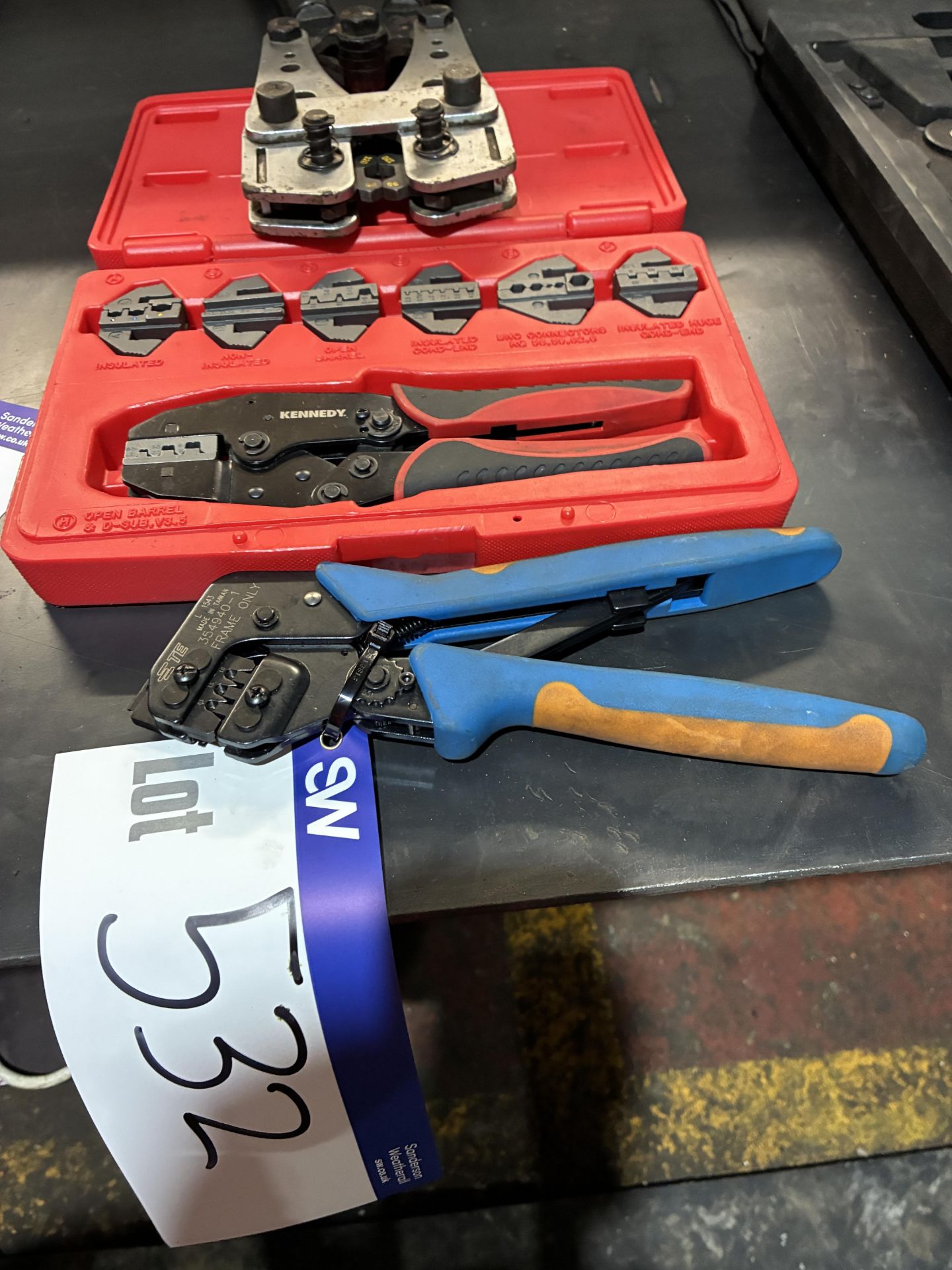 Quantity of Terminal Crimping Tools (metalwork workshop) Please read the following important notes:- - Image 3 of 3