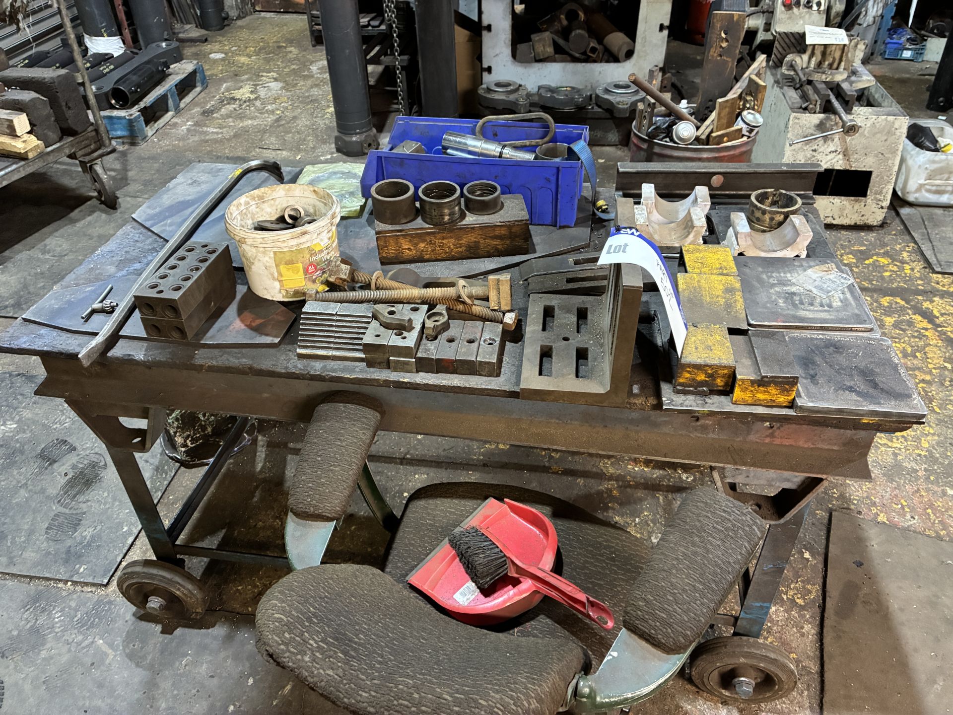 Kitchen & Wade Type 46E32 Radial Arm Drill, year of manufacture 1957, 3-phase, 415V, 50Hz, with - Image 13 of 13