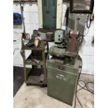 Turner 436-B Upright Linisher, 3-phase, 415V, 50Hz (power tool area) Please read the following