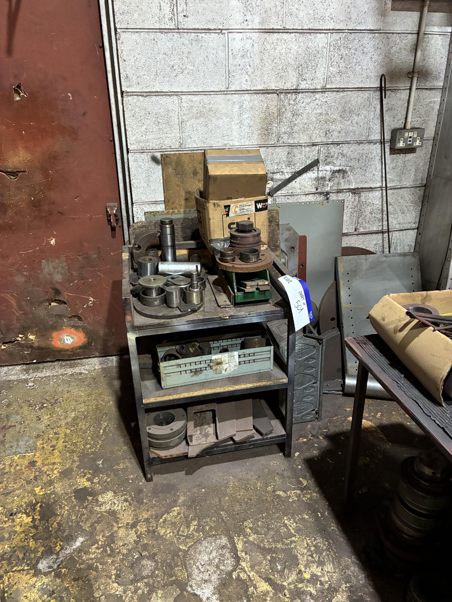 Kitchen & Wade Type 46E32 Radial Arm Drill, serial no. 20038, year of manufacture 1957, 3-phase, - Image 12 of 14