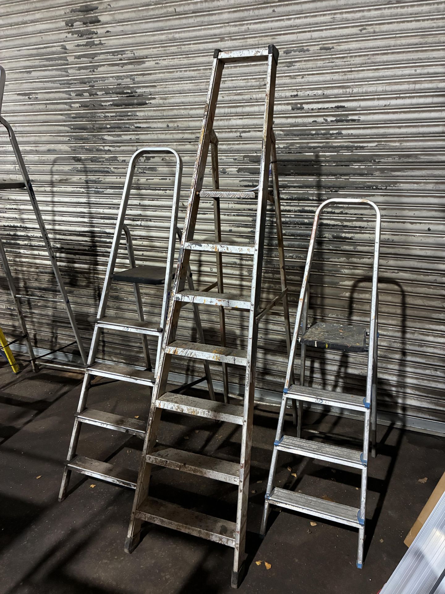 Three Various Ladders (metalwork workshop) Please read the following important notes:- ***Overseas