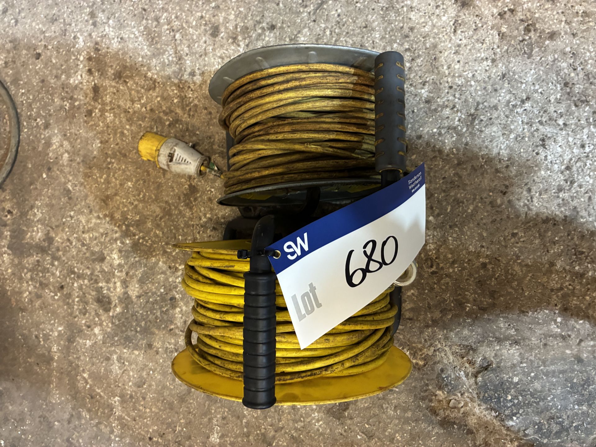 Two 110V Extension Cable Reels (power tool area) Please read the following important notes:- ***