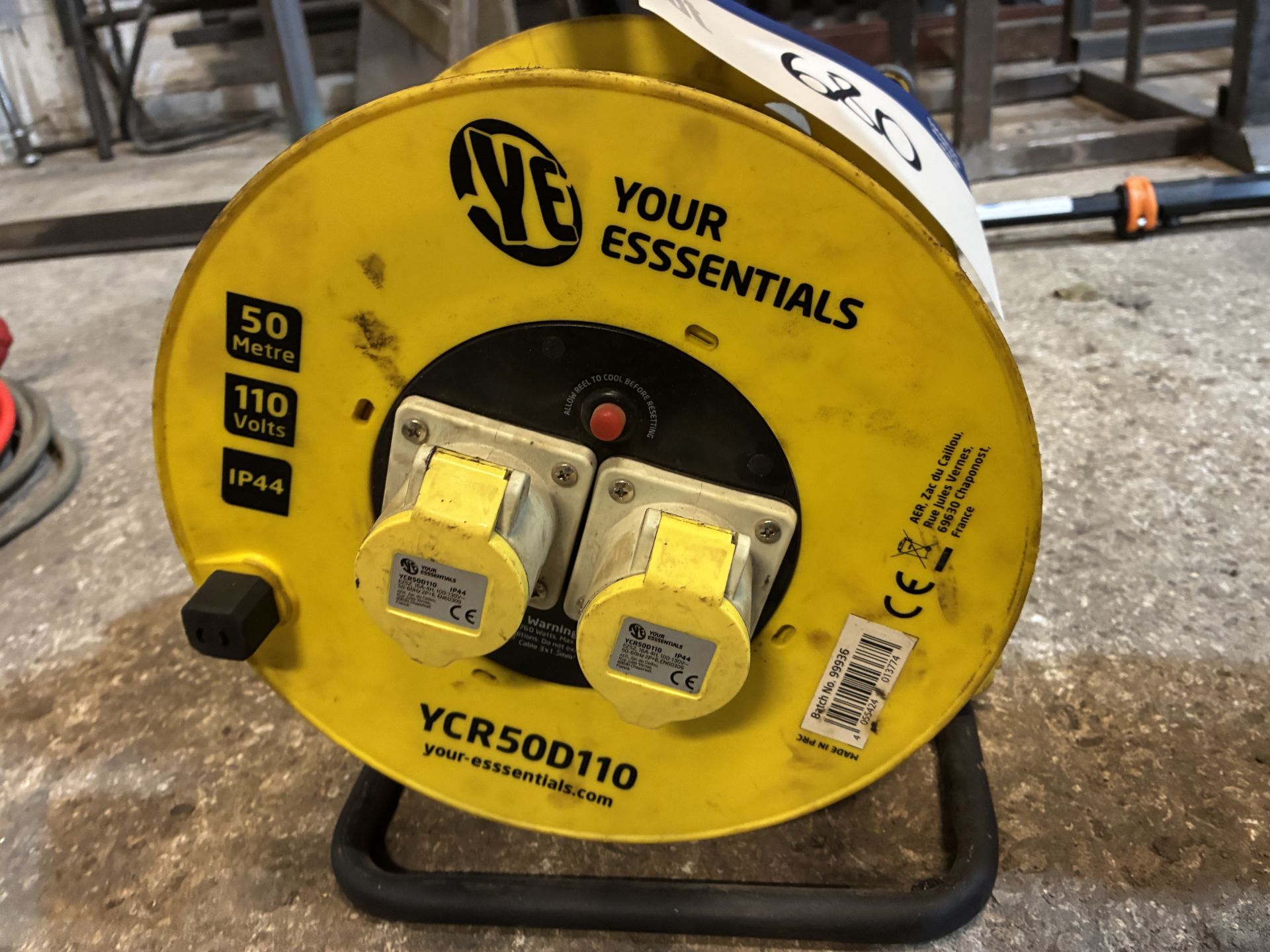 Two 110V Extension Cable Reels (power tool area) Please read the following important notes:- *** - Image 3 of 3