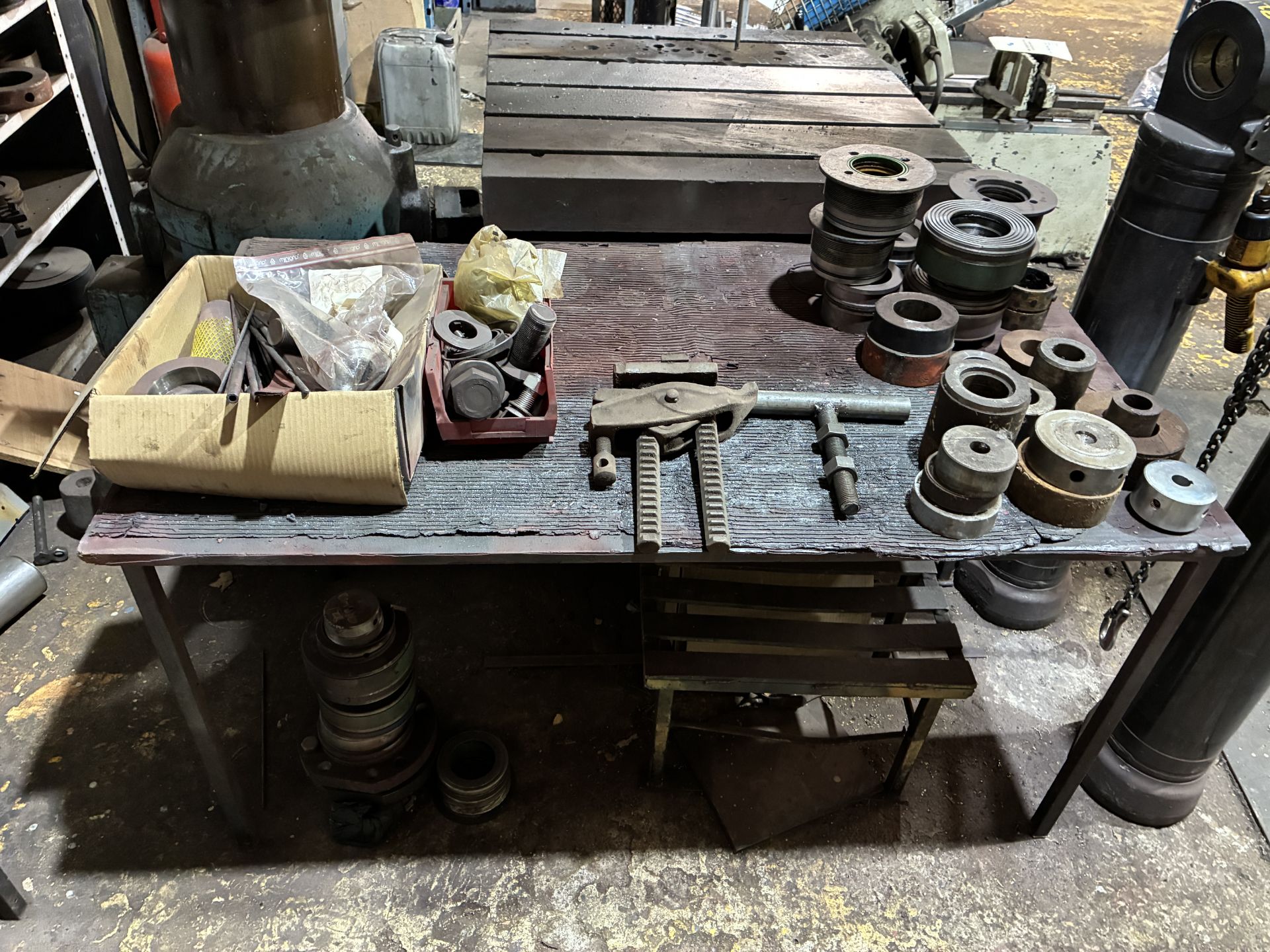 Kitchen & Wade Type 46E32 Radial Arm Drill, serial no. 20038, year of manufacture 1957, 3-phase, - Image 13 of 14