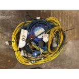 Quantity of 240V Extension Cables (power tool area) Please read the following important notes:- ***