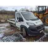 Fiat Ducato 35 MAXI XLB 2.3 Multijet 140 LWB Dropside, registration no. YN21 JWJ, odometer reading