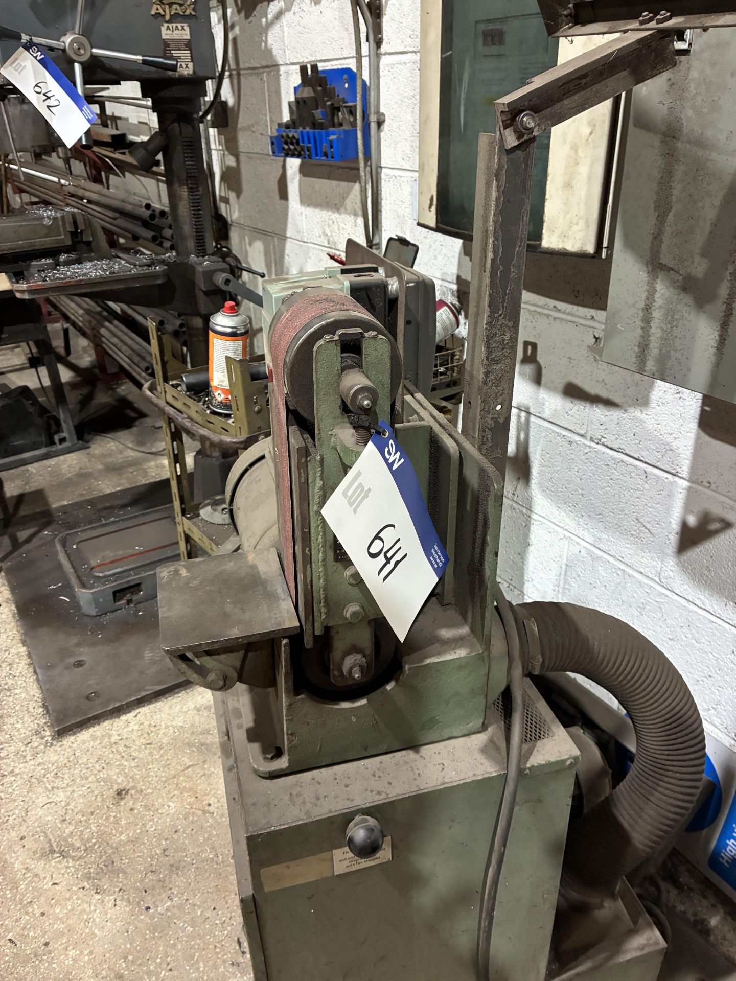 Turner 436-B Upright Linisher, 3-phase, 415V, 50Hz (power tool area) Please read the following - Image 4 of 7