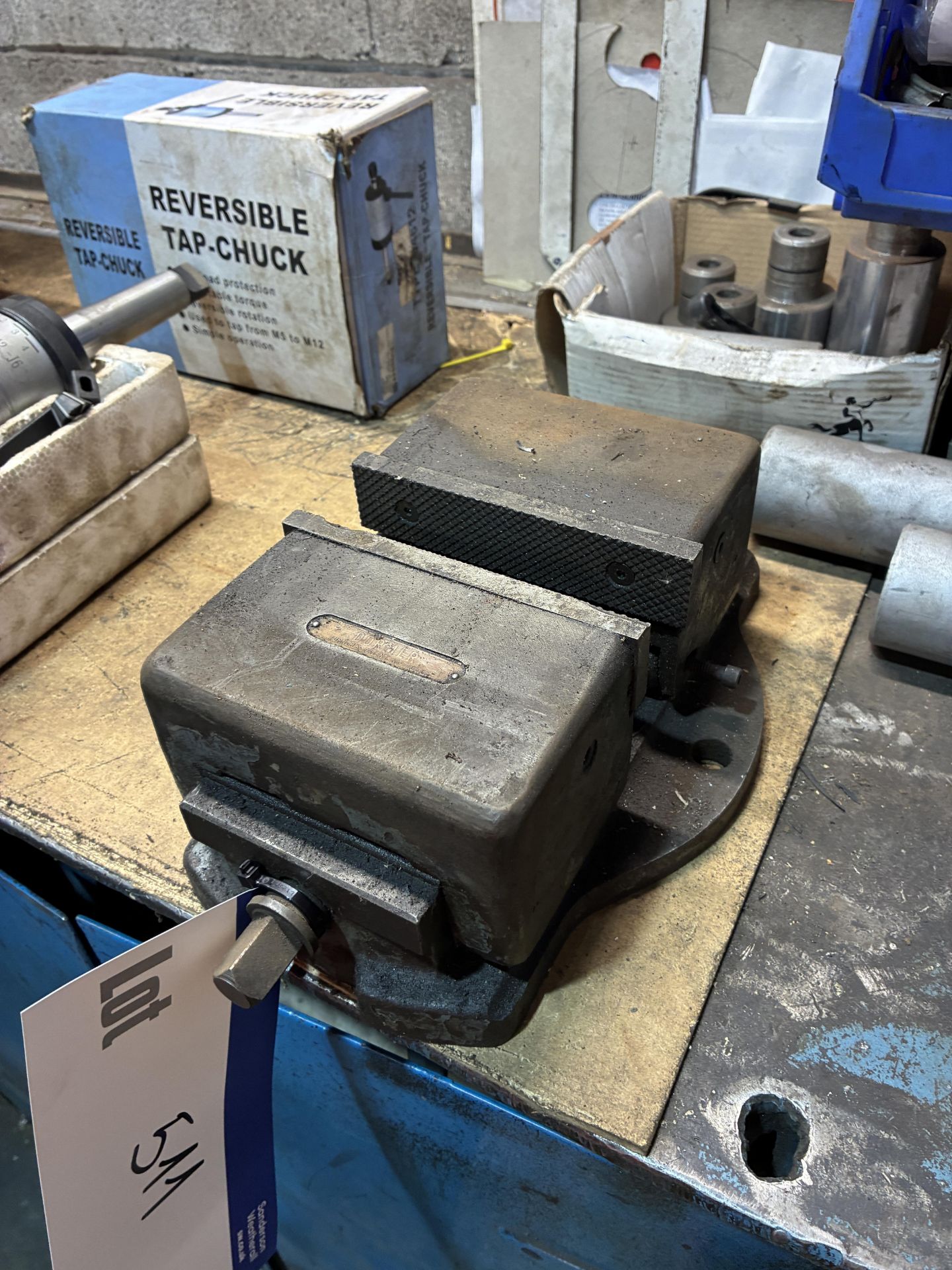 Dormer Machine Vice (metalwork workshop) Please read the following important notes:- ***Overseas - Image 2 of 2