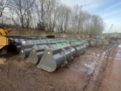 (Day 2) Contractors Plant & Equipment, Buckets, Tyres & Attachments, New & Salvage Parts Stock