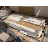 Assorted Panels, including bath panels, as set out on pallet Please read the following important