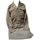 WW2.UK Royal Army Medical Corps Officers Battledress Uniform