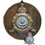 WW2.South African Air Force SAAF R1 Motorboat Squadron Plaques