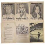 RHODESIA.Lot of Rhodesian Propaganda Leaflets