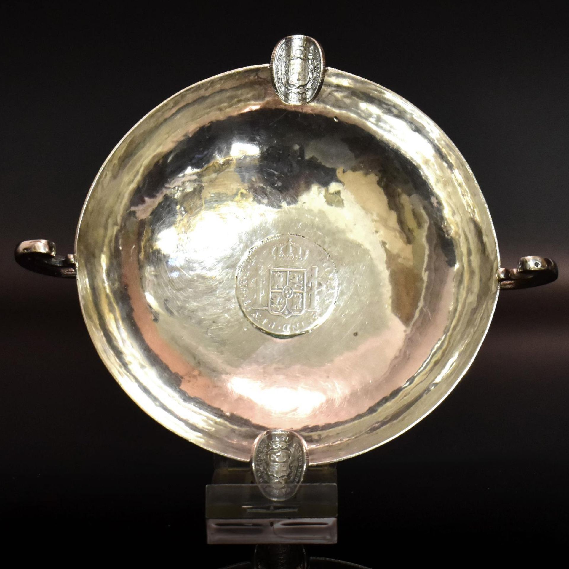 Ascher. Peru, 20. Jh. | Silber, Hammerschlagdekor.