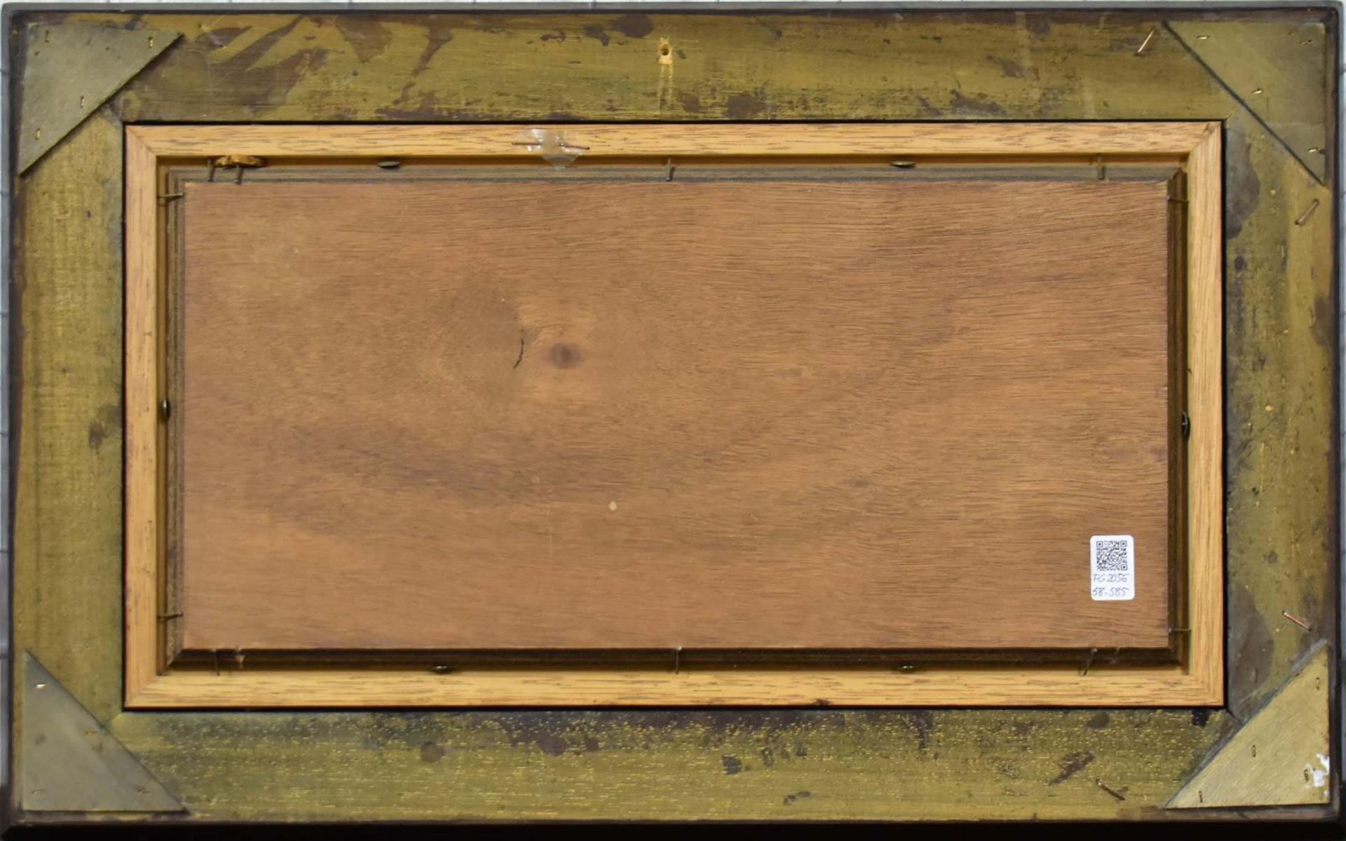 GRAß, HANS. Eisvergnügen. Öl/Holz. - Bild 3 aus 3