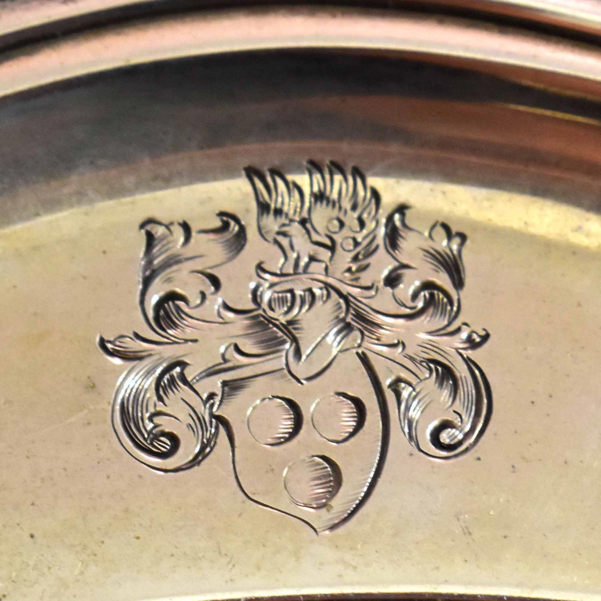 Zwei Teller. Deutschland, 20. Jh., u.a. Schwäbisch Gmünd, Gebrüder Deyhle | Silber. - Bild 2 aus 4