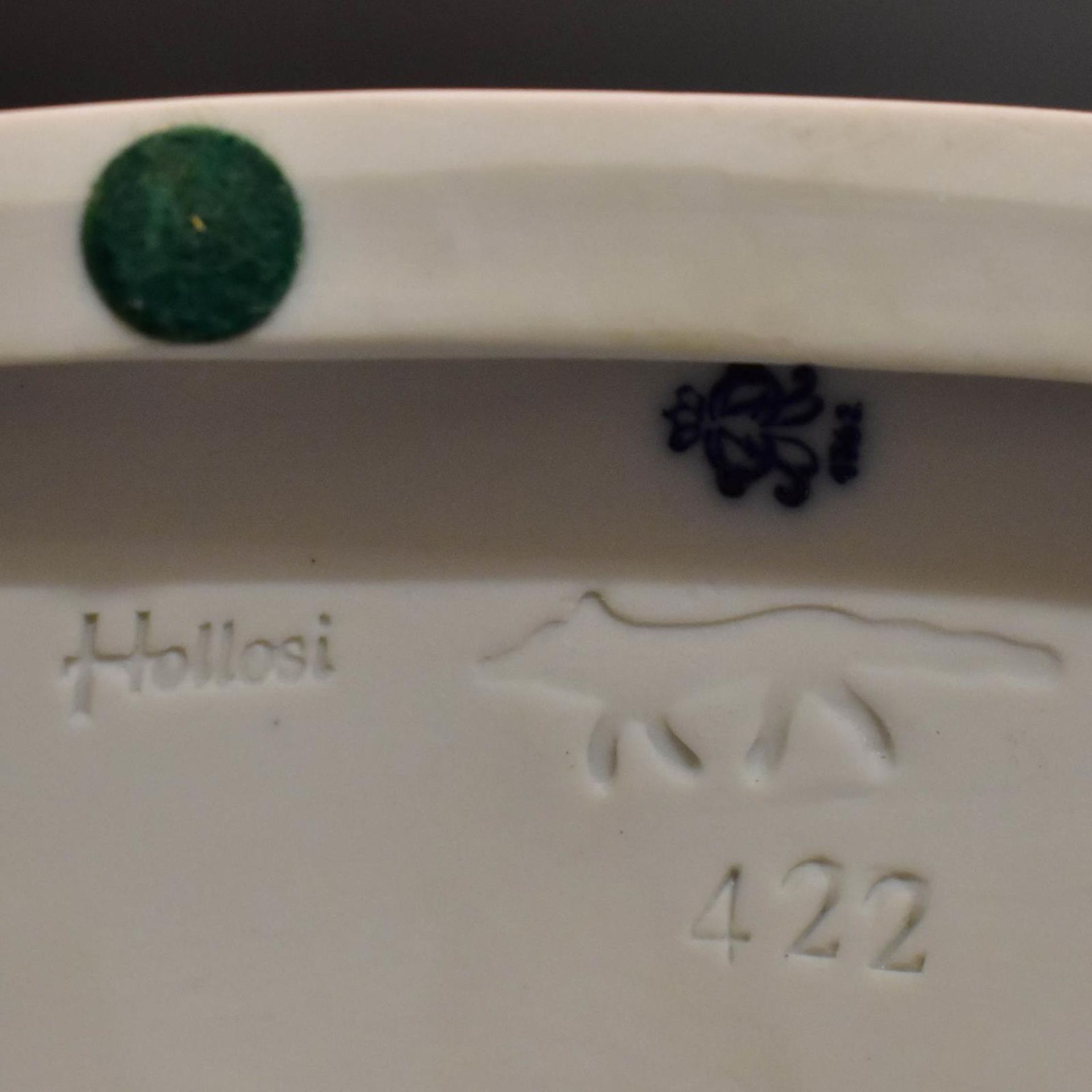 "Garbenbinder". Aelteste Volkstedter, nach einem Modell der Schwarzburger Werkstätten, Entwurf A.... - Bild 4 aus 4