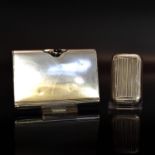 Zwei Dosen. U.a. Birmingham, 1809, John Shaw | Silber, innen vergoldet.