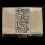 Dose. Siam, 1. Hälfte 20. Jh. | Silber, Holzkern.