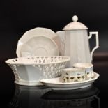 Konvolut 19tlg. Nymphenburg | Porzellan, überwiegend weiß.