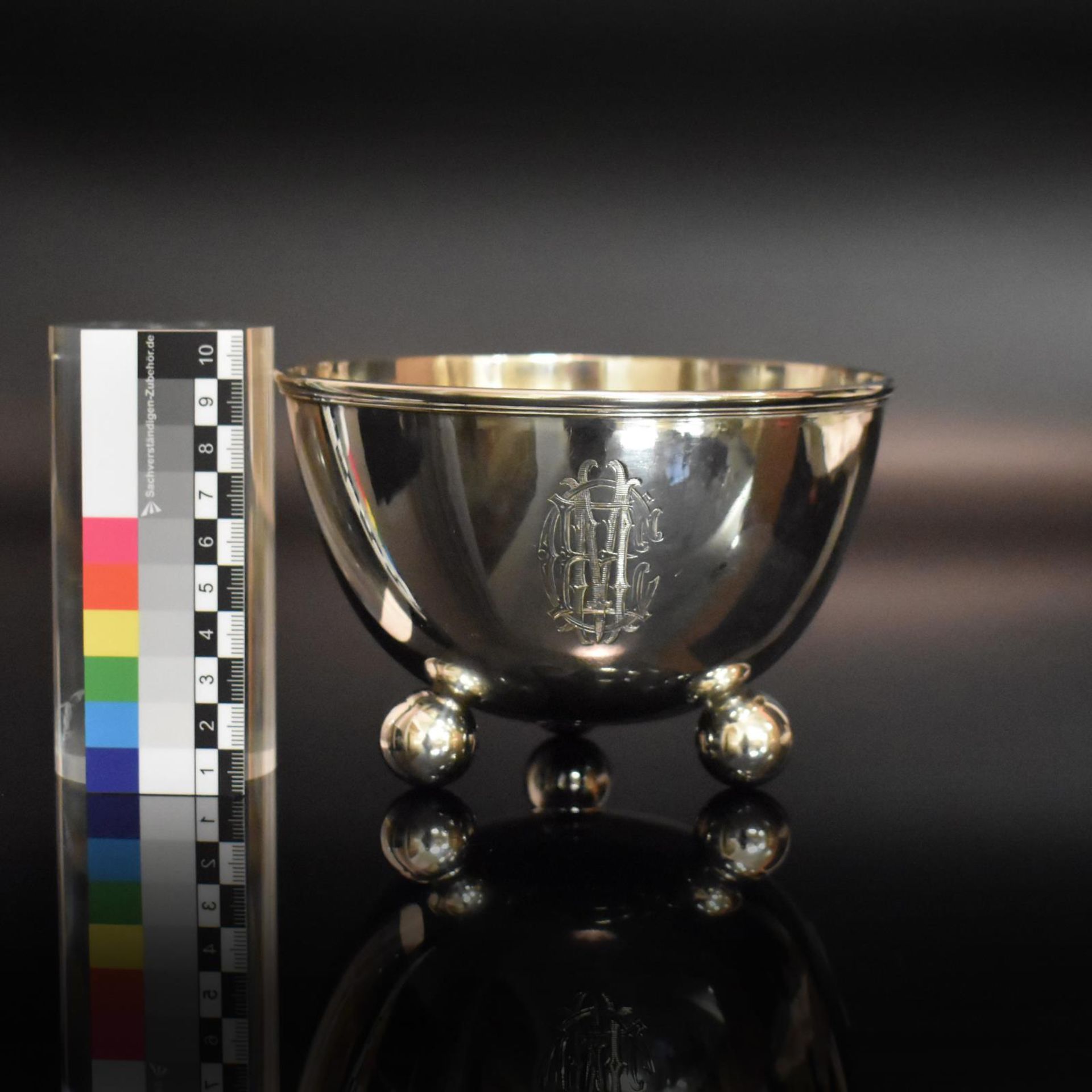 Schale. Silber. - Bild 2 aus 3