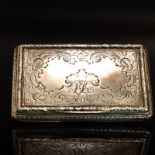 Tabatiere. Österreich-Ungarn, wohl Linz, 19. Jh. | Silber, innen vergoldet.