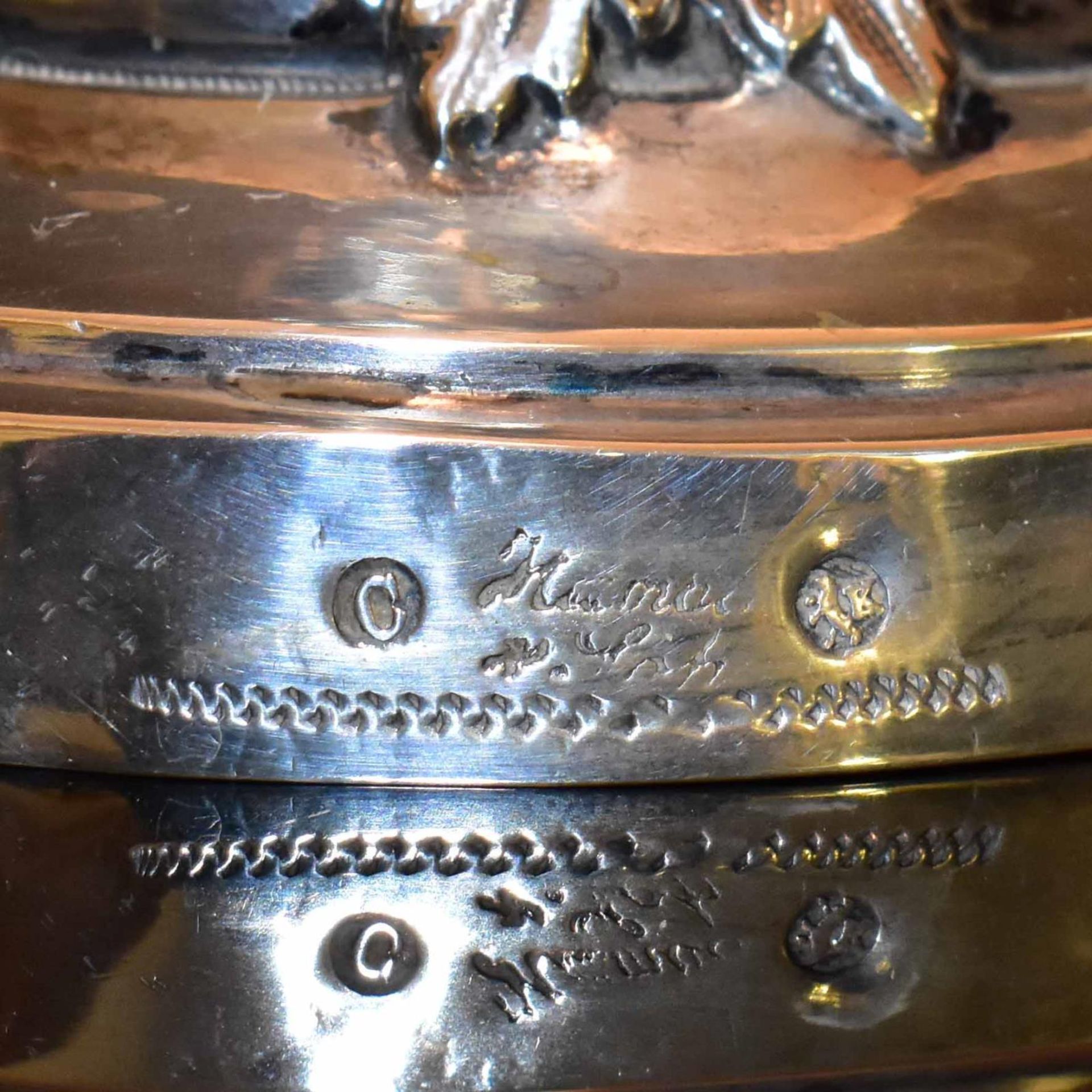 Kerzenleuchter. Berlin, 19. Jh. | Silber. - Bild 3 aus 3