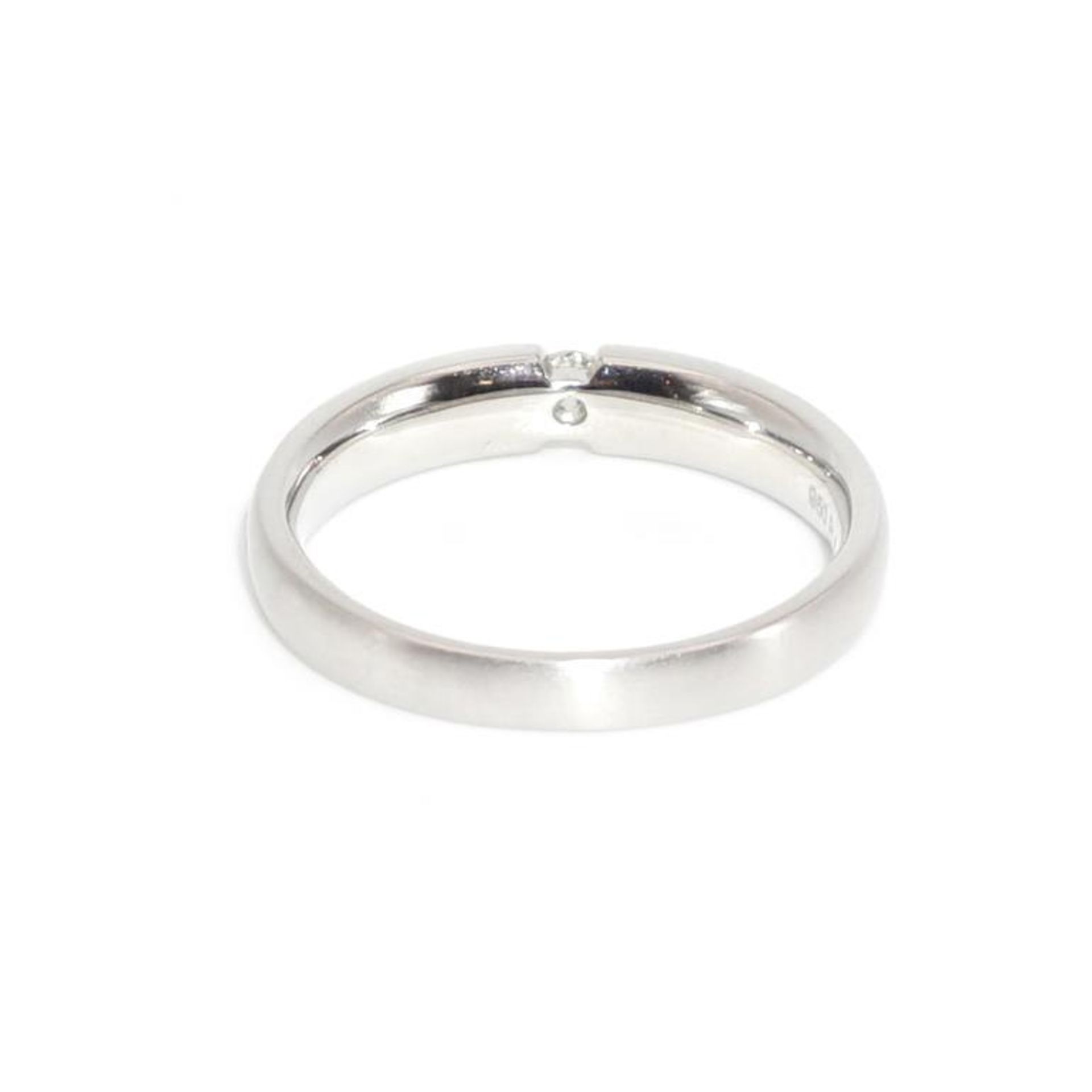 Ring. Platin, satiniert. - Bild 3 aus 3