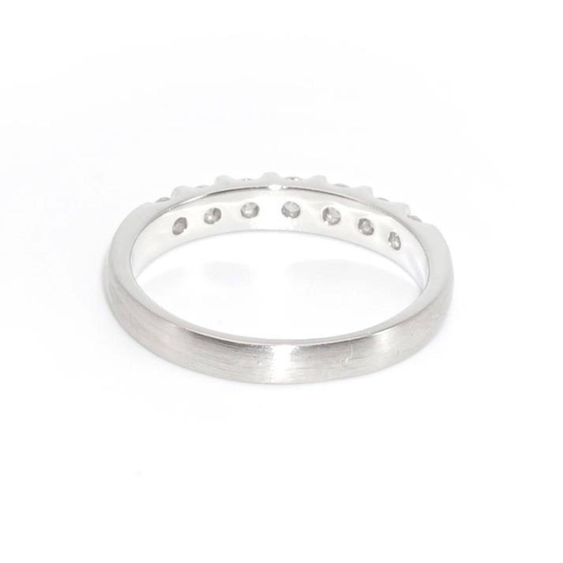 Ring. Platin, satiniert. - Bild 4 aus 4