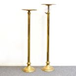 Ein Paar Blumenständer. 19./20 Jh. | Messing.